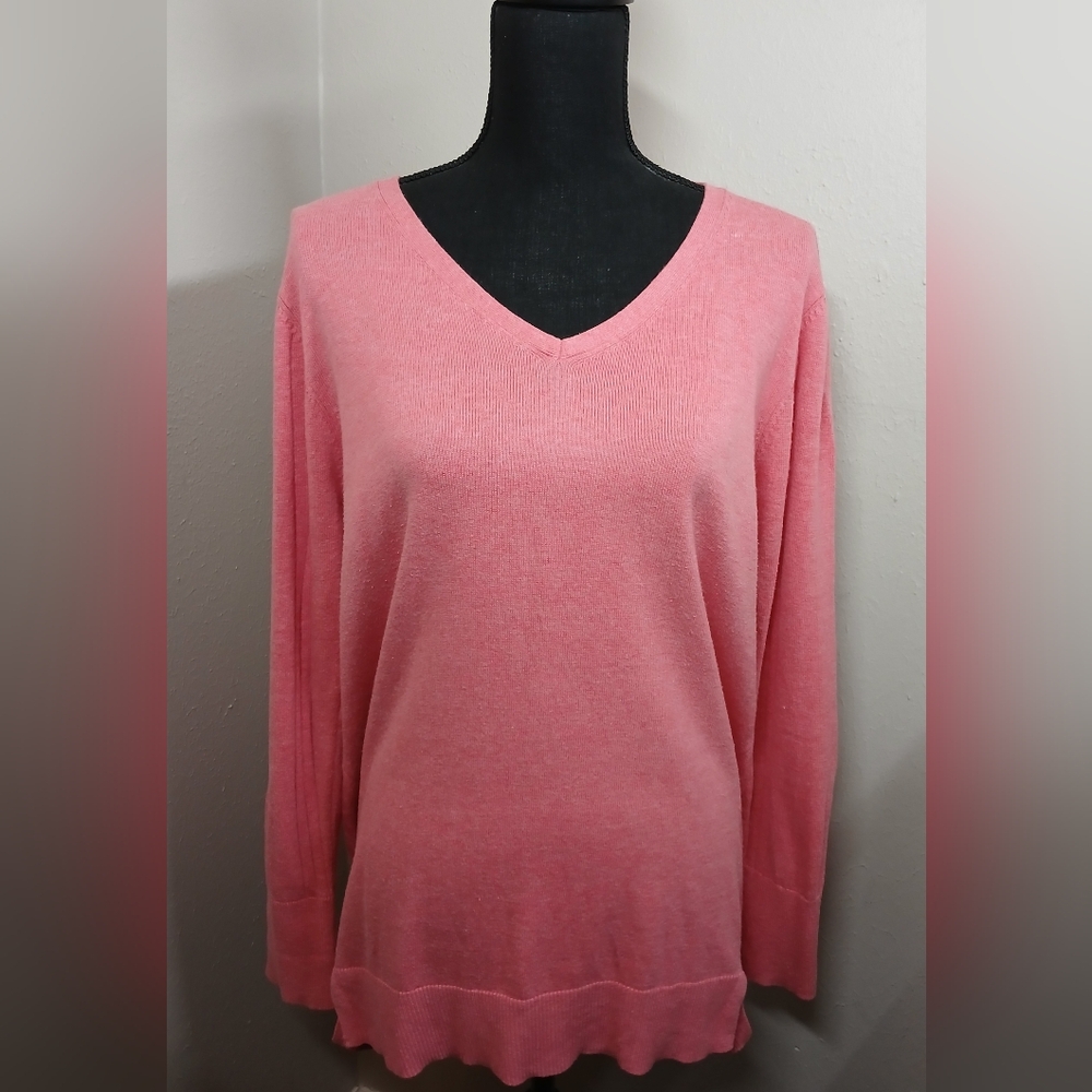 H by Halston Pink Sweater